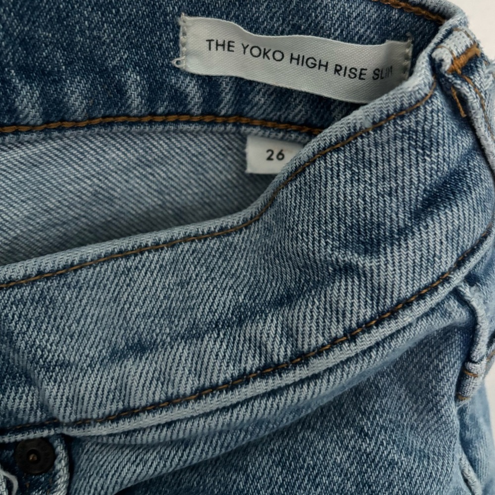 Denim Forum The Yoko High Rise Slim Size 26 - Picture 5 of 6